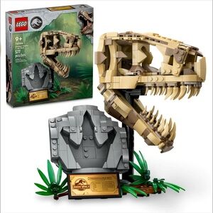 New LEGO 76964 Jurassic World Dinosaur Fossils: T. rex Skull Factory Sealed Box